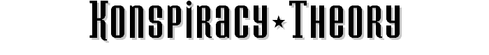 Konspiracy Theory font